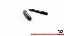 Heck Ansatz Flaps Diffusor V.1 passend für Ford Edge Mk2 schwarz Hochglanz