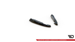 Heck Ansatz Flaps Diffusor V.2 passend für Ford Edge Mk2 schwarz Hochglanz