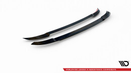 Heck Spoiler Aufsatz Abrisskante passend für Skoda Karoq Sportline Mk1 Facelift schwarz Hochglanz