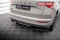 Mittlerer Cup Diffusor Heck Ansatz DTM Look für Skoda Karoq Sportline Mk1 Facelift schwarz Hochglanz
