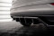 Mittlerer Cup Diffusor Heck Ansatz DTM Look für Skoda Karoq Sportline Mk1 Facelift schwarz Hochglanz