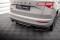 Mittlerer Cup Diffusor Heck Ansatz DTM Look passend für Skoda Karoq Sportline Mk1 Facelift schwarz Hochglanz