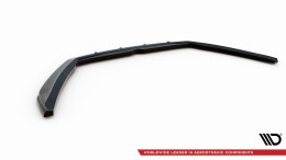 Street+ Spoilerlippe Front Ansatz V.1 passend für Jaguar F-Type Mk1 FL schwarz Hochglanz