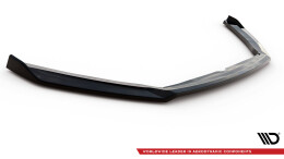 Cup Spoilerlippe Front Ansatz V.2 passend für Jaguar F-Type Mk1 Facelift schwarz Hochglanz
