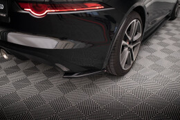 Heck Ansatz Flaps Diffusor passend für Jaguar F-Type...