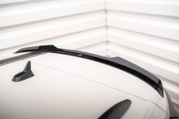 Heck Spoiler Aufsatz Abrisskante für VW T-Roc R Mk1 Facelift schwarz Hochglanz