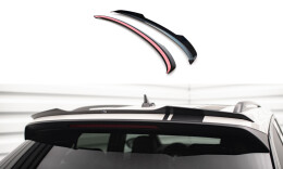 Heck Spoiler Aufsatz Abrisskante passend für VW T-Roc R / R-Line Mk1 schwarz Hochglanz