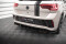 Street Pro Heckschürze Heck Ansatz Diffusor passend für VW T-Roc R Mk1 Facelift rot