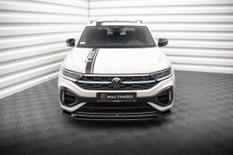 Cup Spoilerlippe Front Ansatz V.1 für VW T-Roc R /...