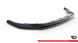 Cup Spoilerlippe Front Ansatz V.1 passend für VW T-Roc R / R-Line Mk1 Facelift schwarz Hochglanz