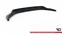 Cup Spoilerlippe Front Ansatz V.1 passend für VW T-Roc R / R-Line Mk1 Facelift schwarz Hochglanz
