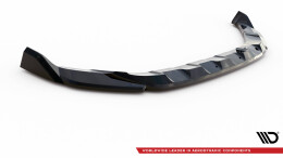 Cup Spoilerlippe Front Ansatz V.2 passend für VW T-Roc R / R-Line Mk1 Facelift schwarz Hochglanz