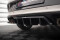 Mittlerer Cup Diffusor Heck Ansatz DTM Look passend für VW T-Roc R / R-Line Mk1 Facelift schwarz Hochglanz