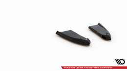 Heck Ansatz Flaps Diffusor passend für VW T-Roc R / R-Line Mk1 Facelift schwarz Hochglanz