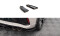 Heck Ansatz Flaps Diffusor passend für VW T-Roc R / R-Line Mk1 Facelift schwarz Hochglanz
