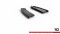 Heck Ansatz Flaps Diffusor passend für VW T-Roc R / R-Line Mk1 Facelift schwarz Hochglanz