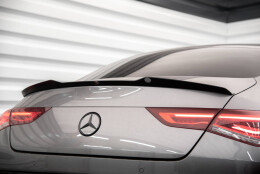 Heck Spoiler Aufsatz Abrisskante V.1 für Mercedes-Benz CLA Coupe C118 schwarz Hochglanz