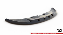 Cup Spoilerlippe Front Ansatz V.1 passend für Land Rover Range Rover Sport SVR Mk2 schwarz Hochglanz