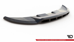 Cup Spoilerlippe Front Ansatz V.2 passend für Land Rover Range Rover Sport SVR Mk2 schwarz Hochglanz