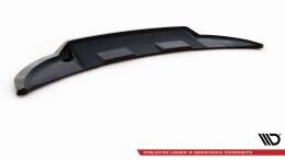 Cup Spoilerlippe Front Ansatz V.2 passend für Land Rover Range Rover Sport SVR Mk2 schwarz Hochglanz