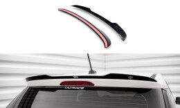 Heck Spoiler Aufsatz Abrisskante passend für Hyundai I20 Mk2 Facelift schwarz Hochglanz