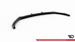 Cup Spoilerlippe Front Ansatz V.1 passend für Hyundai I20 Mk2 Facelift schwarz Hochglanz