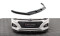 Cup Spoilerlippe Front Ansatz V.1 passend für Hyundai I20 Mk2 Facelift schwarz Hochglanz