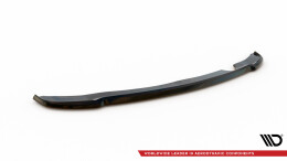 Mittlerer Cup Diffusor Heck Ansatz für Hyundai I20 Mk2 Facelift schwarz Hochglanz
