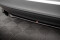 Mittlerer Cup Diffusor Heck Ansatz passend für Volvo S60 R-Design Mk2 schwarz Hochglanz