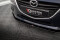 Cup Spoilerlippe Front Ansatz passend für Mazda 3 Mk3 schwarz Hochglanz