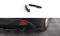 Heck Ansatz Flaps Diffusor passend für Mazda 3 Mk3 schwarz Hochglanz