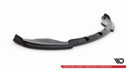 Cup Spoilerlippe Front Ansatz passend für BMW X3 M-Paket F25 schwarz Hochglanz