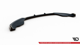 Cup Spoilerlippe Front Ansatz passend für BMW X3 M-Paket F25 schwarz Hochglanz
