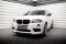 Cup Spoilerlippe Front Ansatz passend für BMW X3 M-Paket F25 schwarz Hochglanz