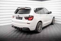 Heck Ansatz Flaps Diffusor für BMW X3 M-Paket F25...