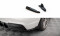 Heck Ansatz Flaps Diffusor passend für BMW X3 M-Paket F25 schwarz Hochglanz