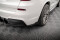 Heck Ansatz Flaps Diffusor passend für BMW X3 M-Paket F25 schwarz Hochglanz