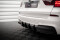 Street Pro Heckschürze Heck Ansatz Diffusor passend für BMW X3 M-Paket F25 rot