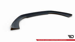 Cup Spoilerlippe Front Ansatz passend für Porsche Macan Mk1 Facelift 2 schwarz Hochglanz
