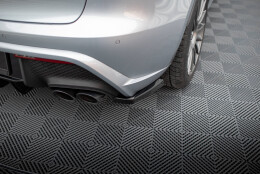 Heck Ansatz Flaps Diffusor passend für Porsche Macan...
