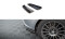 Heck Ansatz Flaps Diffusor passend für Porsche Macan Mk1 Facelift 2 schwarz Hochglanz