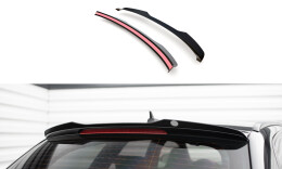 Heck Spoiler Aufsatz Abrisskante passend für Audi RS6 Avant C6 schwarz Hochglanz