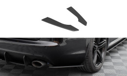 Street Pro Heck Ansatz Flaps Diffusor passend für Audi RS6 Avant C6 SCHWARZ