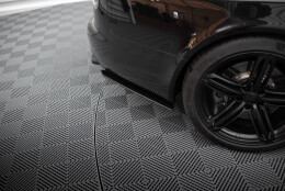 Street Pro Heck Ansatz Flaps Diffusor passend für Audi RS6 Avant C6 SCHWARZ
