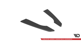 Street Pro Heck Ansatz Flaps Diffusor passend für Audi RS6 Avant C6 SCHWARZ