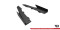 Street Pro Heck Ansatz Flaps Diffusor passend für Audi RS6 Avant C6 rot+ Hochglanz Flaps