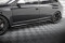 Street Pro Seitenschweller Ansatz Cup Leisten für Audi RS6 Avant C6 ROT+ HOCHGLANZ FLAPS