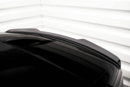 Heck Spoiler Aufsatz Abrisskante passend für Land Rover Range Rover Sport SVR Mk2 schwarz Hochglanz
