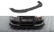 Street Pro Cup Spoilerlippe Front Ansatz passend für Audi RS6 Avant C6 SCHWARZ+ HOCHGLANZ FLAPS