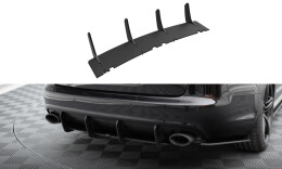 Street Pro Heckschürze Heck Ansatz Diffusor passend für Audi RS6 Avant C6 SCHWARZ